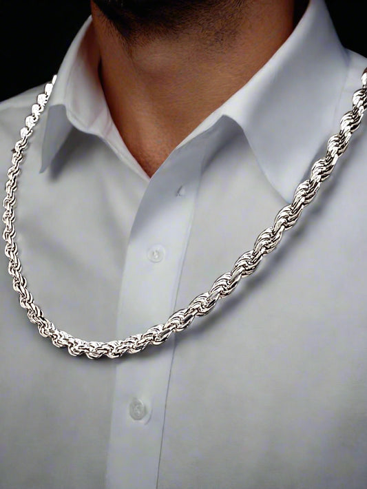 Silver Rope Chain