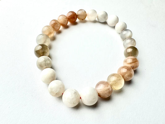 Multicolor Moonstone Bracelet