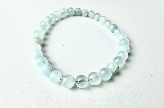 Aquamarine Stone Bracelet