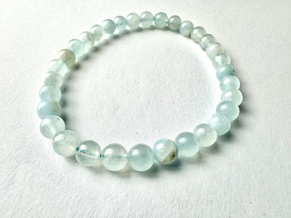 Aquamarine Stone Bracelet
