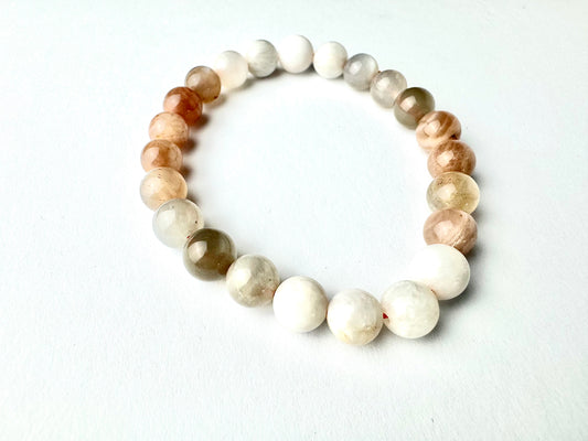 Multicolor Moonstone Bracelet