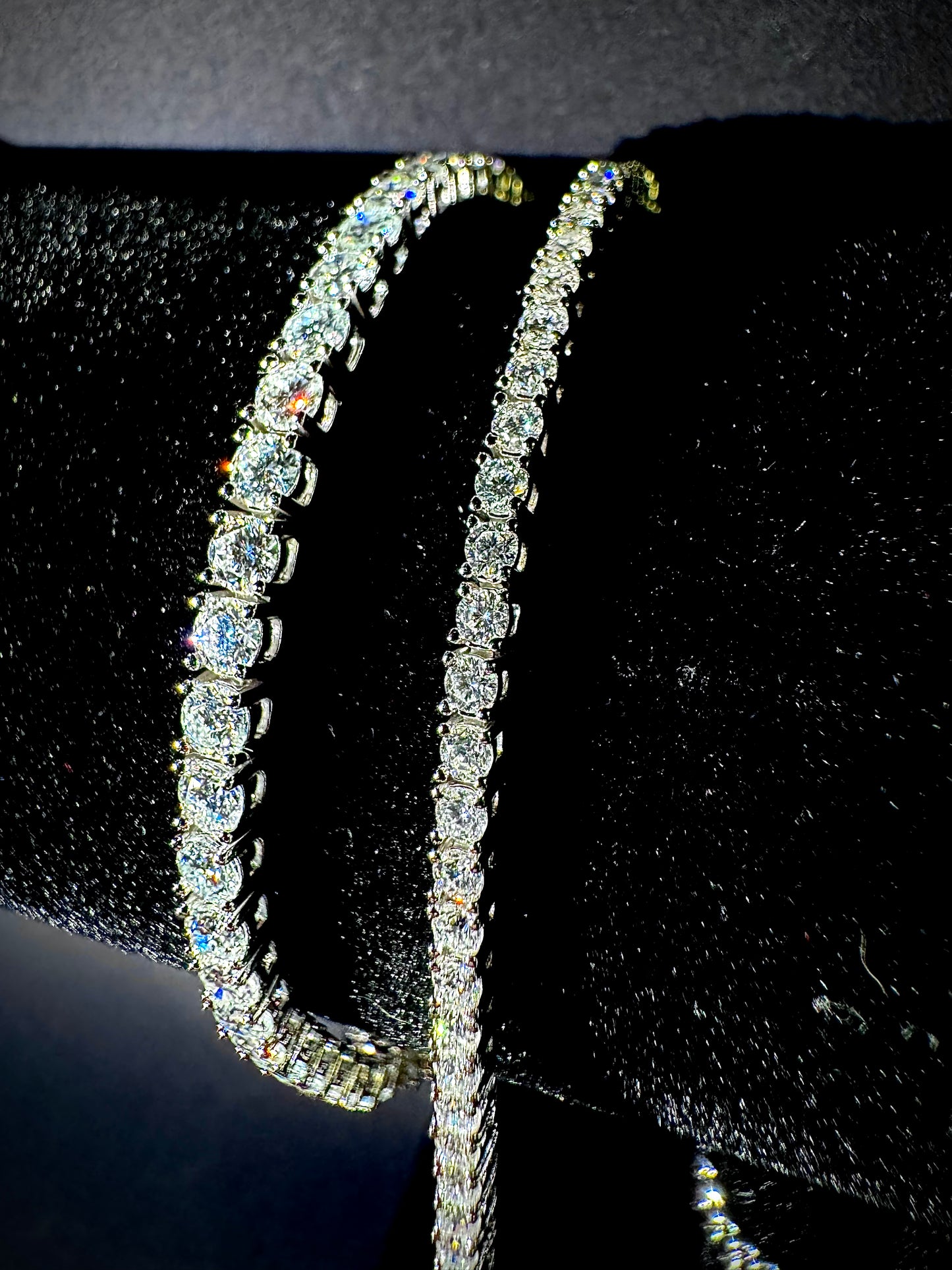 Tennis Bracelet Moissanite Diamonds